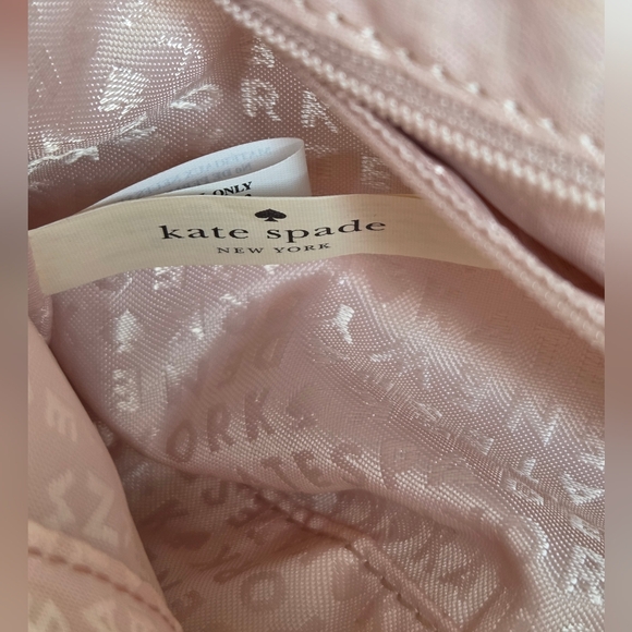 Kate Spade Elegant Leather Pink Quilted Shoulder Bag - Picture 9 of 16